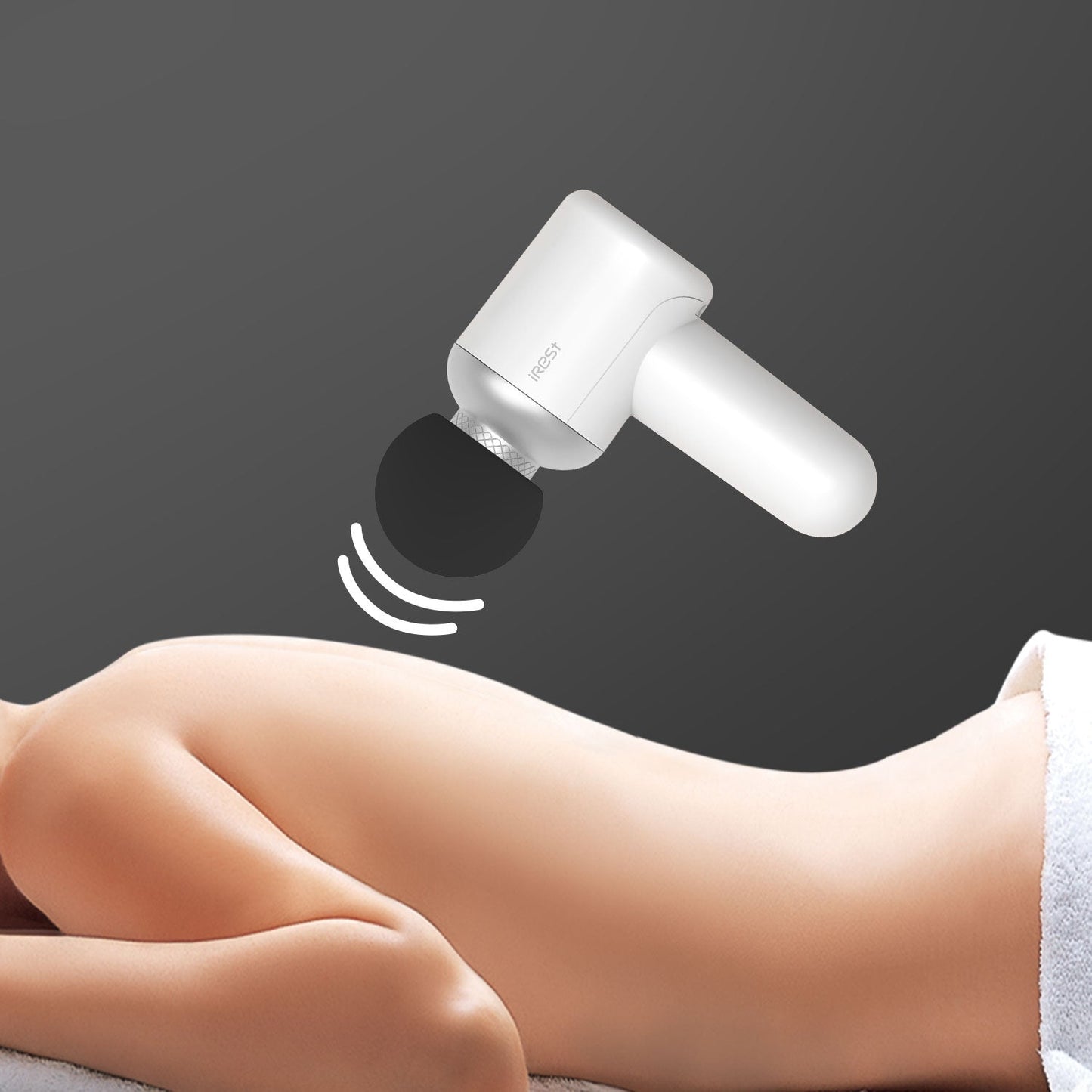 iRest C503 Mini Massage Gun, Deep Tissue Mini Handheld Electric Muscle Massager